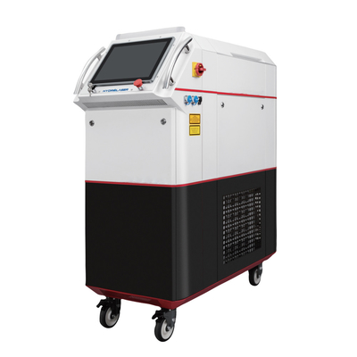 Custom Cart Type Fiber Laser Metal Clean Machine Rust Removal 500W 1000W