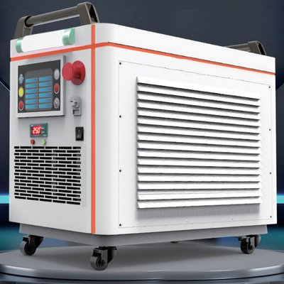 Lightweight Portable Pulse Fiber Laser Cleaning Machine for Paint Rust Removal