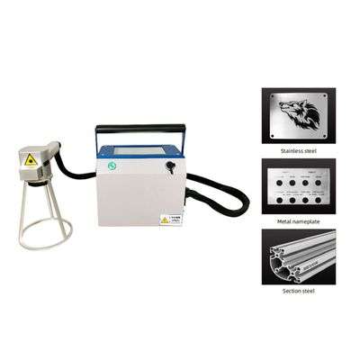 Portable Metal Engraving Device Logo Printing Handheld Fiber Laser Marking Machine