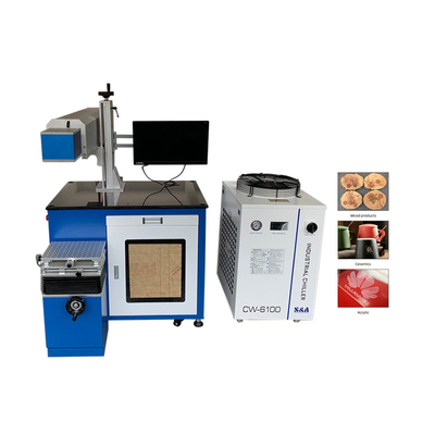 Desktop CO2 Galvo IPG Laser Engraving Machine 10.6µM 200W