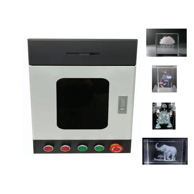 20w 2D 3D Photo Crystal Subsurface Laser Engraving Machine 532nm For Acrylic Zircon Inside