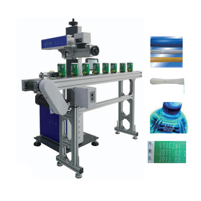 Production Line Fiber/Co2/uv Laser Marking Machine Flying Laser Coding Machine