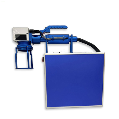 Contactless Fiber Hand Held Laser Marking Machine High Speed ODM