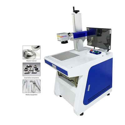 Custom UV Fiber Mini Laser Marking Machine Printer Engraver 20W 30W 50W