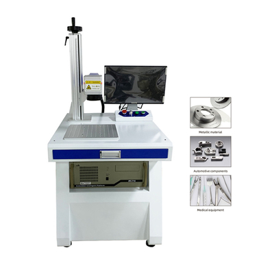 20W 30W 50W Portable Fiber Laser Marking Machine For Jewelry Metal