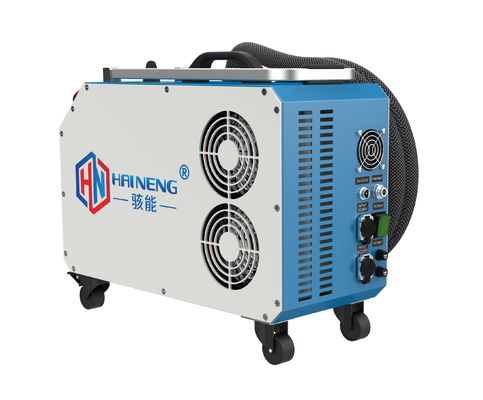 Small Flexible Laser Fiber Cleaning Machine System For Degreasing Derust 50W