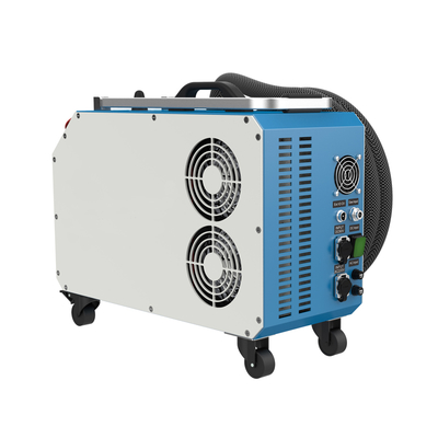 Small Flexible Laser Fiber Cleaning Machine System For Degreasing Derust 50W