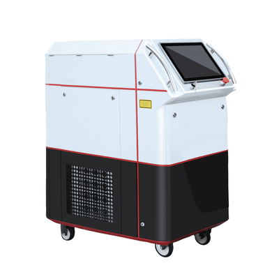 Cart Mounted Handheld Laser Cleaning Machine Metal Rust Removal Equipment