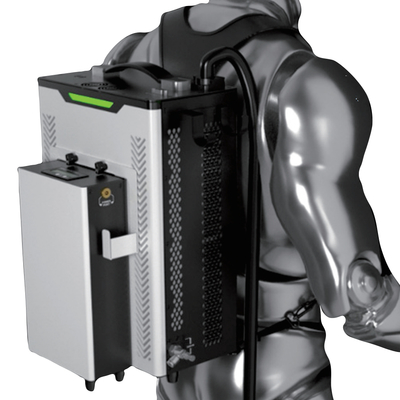 Backpack Pulse Fiber Laser Cleaning Machine Metal Degrease Rust Removal Equipment