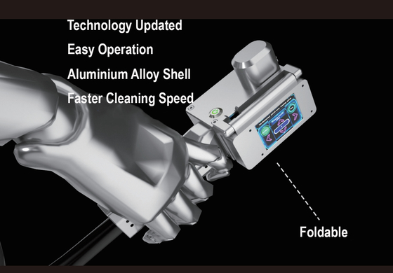 Backpack Pulse Fiber Laser Cleaning Machine Metal Degrease Rust Removal Equipment