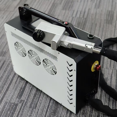 1.6mJ Portable Fiber Pulse Laser Cleaning Machine Oil Graffiti Rust Remover