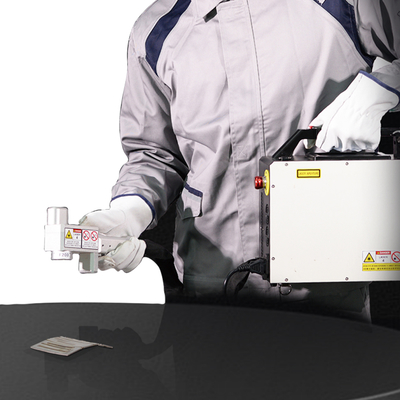 Small Raycus JPT Pulsed Laser Cleaning Machine 50W 2000w For Paint Removing
