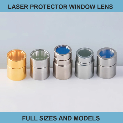 Quartz Crystal Laser Equipment Parts Protective Lens Window Protector Full Sizes