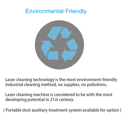 Air Cooled JPT Hand Held Laser Rust Remover Pulse Mold Cleaning Machine ODM