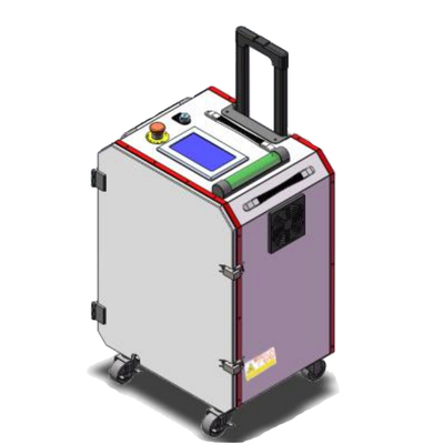 Automatic Hand Held 100W Laser Cleaning Machine For Home Metal Oxide Rust Removal