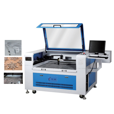 High Precision CNC Fiber Laser Cutting Machine For Acrylic Plastic Board Plywood