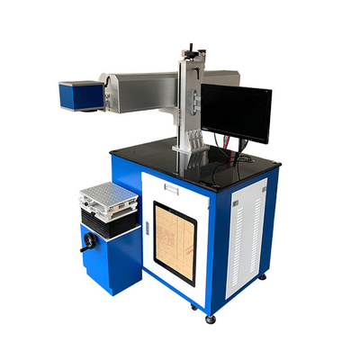 Industrial CO2 Raycus Fiber Laser Engraver Marking Machine For Glass Stone Ceramics